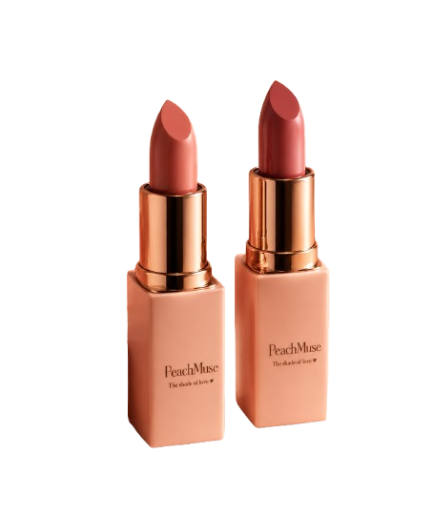 PeachMuse Glossy Lipstick